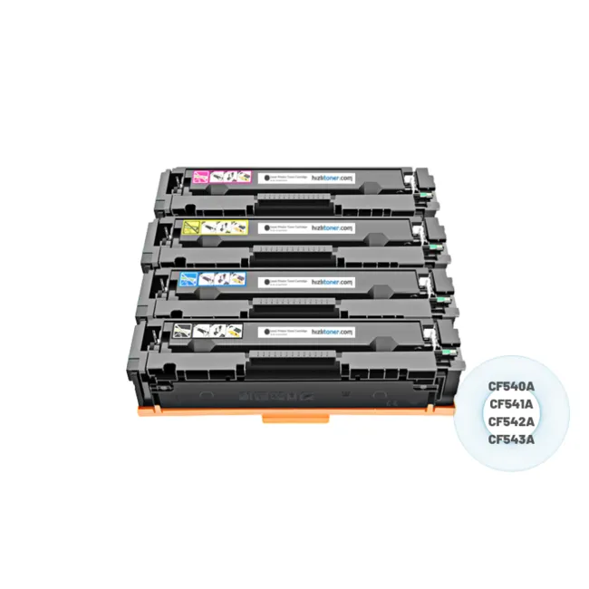 Hp Color Laserjet Pro M280NW Muadil Toner Seti (CMYK)