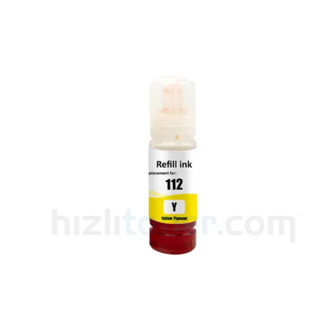 EPSON 112 (C13T06C44A) Sarı (Yellow) Muadil Mürekkep