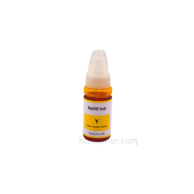 Canon GI-490Y Sarı (Yellow) Mürekkep | Muadil
