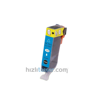 Canon CLI-526C (CLI526) Muadil Mavi Mürekkep Kartuşu