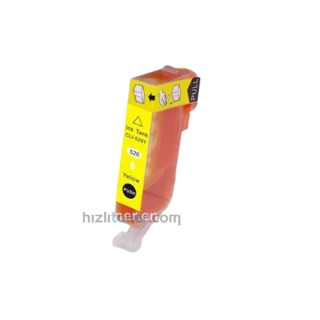 Canon CLI-526Y (CLI526) Muadil Sarı Mürekkep Kartuşu